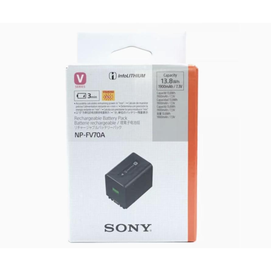 当店1年保証】SONY NP-FV70A リチャージャブルバッテリーパック