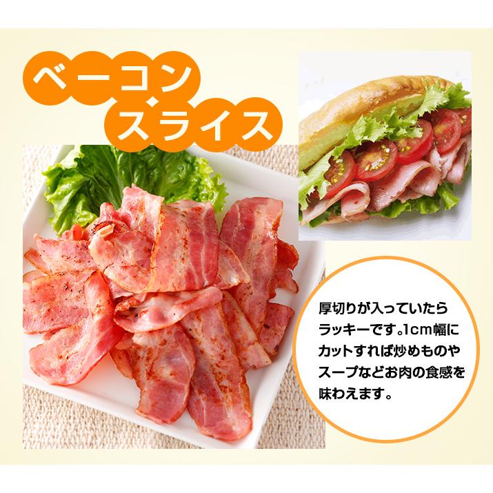ベーコン 訳あり 2kg 業務用 アウトレット 切り落とし スライス 大容量