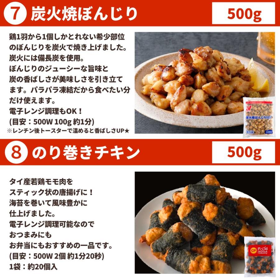 冷凍食品 肉 業務用 最大4.5kg 選べる 3点 セット 食品 送料無料 おかず 食品 福袋 ウインナー もつ鍋 フライドチキン ウインナー ローストビーフ｜starzen-k｜06