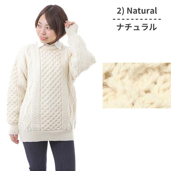 アランクラフト Aran Crafts クルーネック ウールニット アランクラフト Aran Crafts クルーネック ウールニット