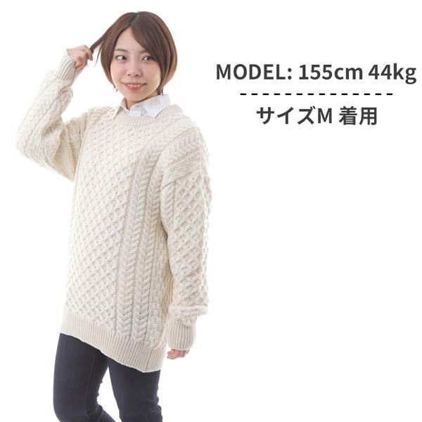 アランクラフト Aran Crafts クルーネック ウールニット アランクラフト Aran Crafts クルーネック ウールニット