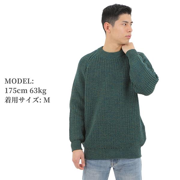 アランクラフト Aran Crafts クルーネック ウールニット アランクラフト Aran Crafts クルーネック ウールニット