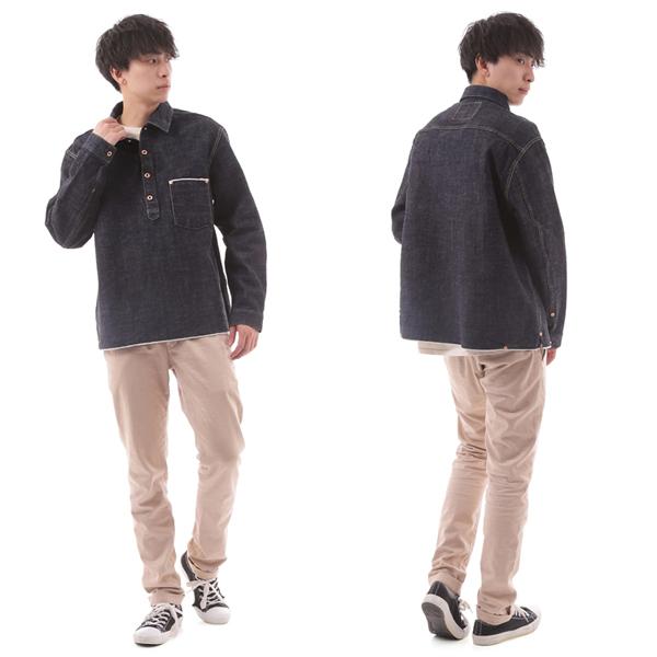 エフオービーファクトリー FOB FACTORY デニムシャケット インディゴ 日本製 MADE IN JAPAN F2384 G-3 DENIM P/O JK WA | FOB FACTORY | 13