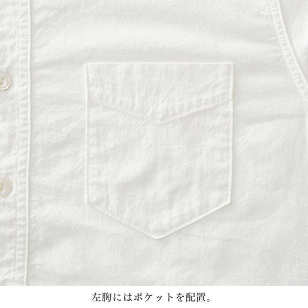 FOB FACTORY（エフオービーファクトリー） 長袖 バンドカラーシャツ