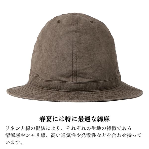 HIGHER ハイヤー 綿麻ウェザー マウンテンハット 日本製 帽子 COTTON LINEN WEATHER MOUNTAIN HAT メンズ レディース ユニセックス | HIGHER（ファッション） | 08