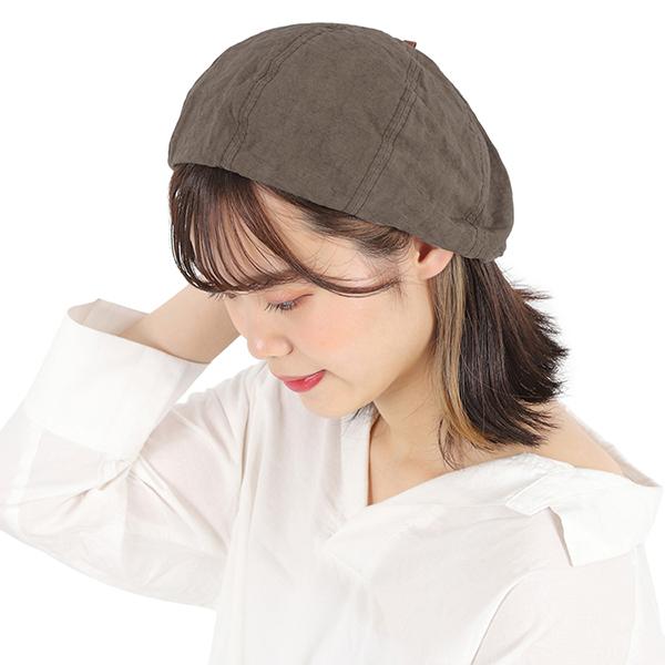 HIGHER ハイヤー 綿麻ウェザー ベレー 日本製 帽子 COTTON LINEN WEATHER BERET メンズ レディース ユニセックス MADE IN JAPAN | HIGHER（ファッション） | 17