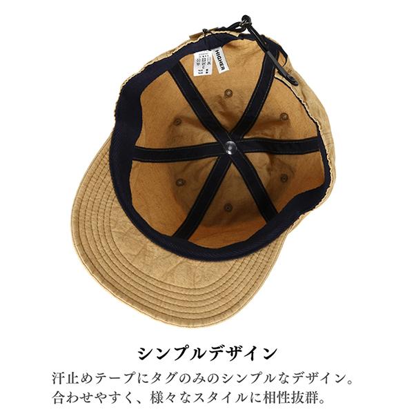 HIGHER ハイヤー 綿麻ウェザー 6パネルキャップ 日本製 帽子 COTTON LINEN WEATHER CAP メンズ レディース ユニセックス | HIGHER（ファッション） | 12