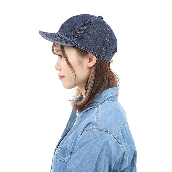 HIGHER ハイヤー セルヴィッジデニム 6パネルキャップ ユーズド加工 日本製 帽子 SELVEDGE DENIM CAP USED メンズ レディース｜state｜17
