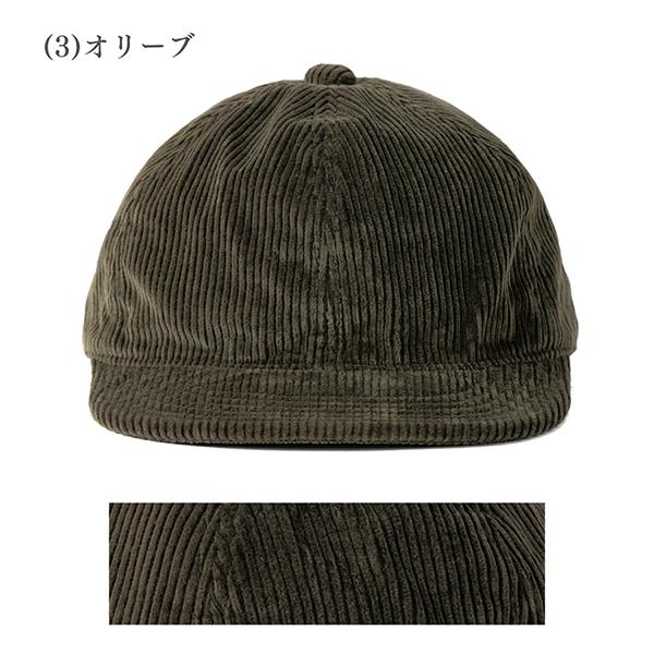 HIGHER ハイヤー 8ウェル コーデュロイ 6パネルキャップ 日本製 帽子 8wel CORDUROY CAP メンズ レディース ユニセックス | HIGHER（ファッション） | 17