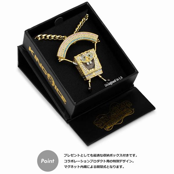 ゴールドネックレス キングアイス King Ice スポンジ ボブ Spongebob アクセサリー ペンダント メンズ The Imagination Necklace Kingice 0007 State 通販 Yahoo ショッピング