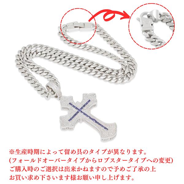 ネックレス キングアイス King Ice アクセサリー ペンダント メンズ レディース 男性 女性 Fleur de Lis Cross Necklace (L)の画像