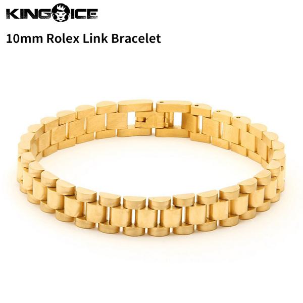 キングアイス King Ice 腕輪 ブレスレット ロレックスリンク チェーン