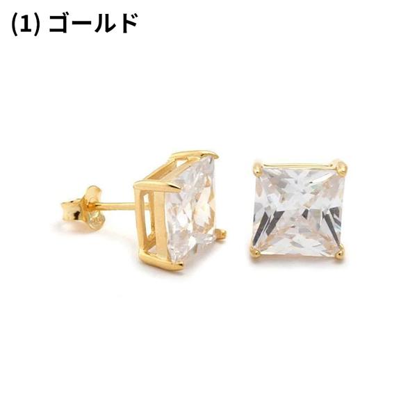 ピアス キングアイス King Ice プリンセスカット イヤリング メンズ