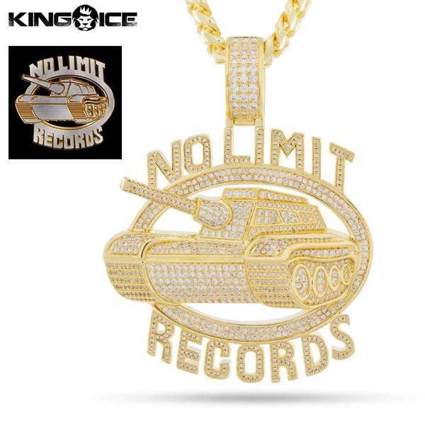 ゴールドネックレス キングアイス King Ice ノーリミットレコード No Limit Records ロゴ アクセサリー / 98 Logo Necklace｜state