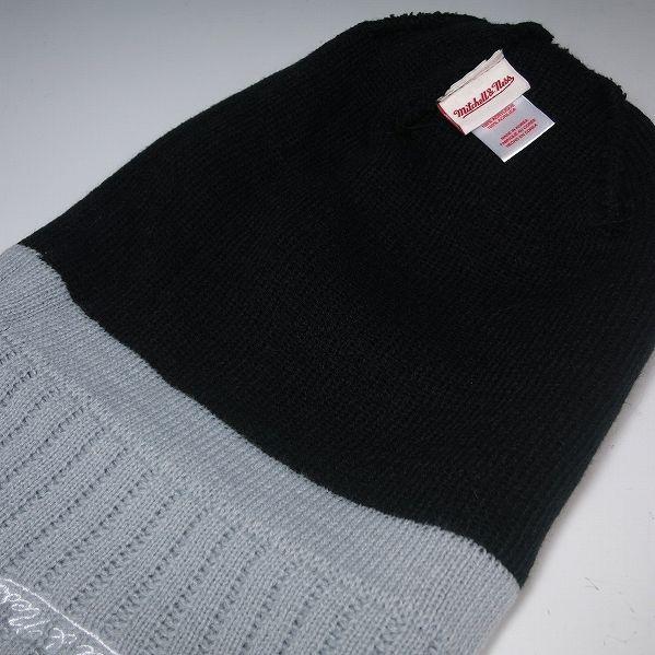 SALE / ミッチェルアンドネス ボンボンニットキャップ ネッツ ブラック "MULTI TEAM CLRS CUFFED KNIT" | Mitchell&Ness | 05