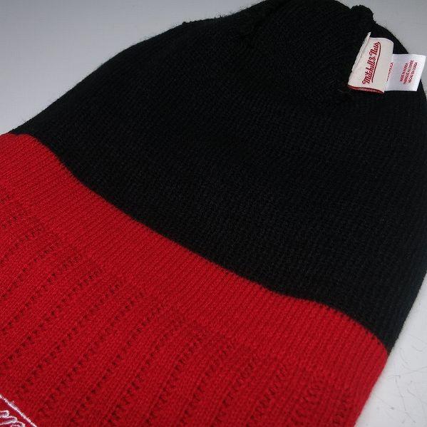SALE / ミッチェルアンドネス ボンボンニットキャップ ヒート ブラック "MULTI TEAM CLRS HIGH 5 CUFFED KNIT" | Mitchell&Ness | 05