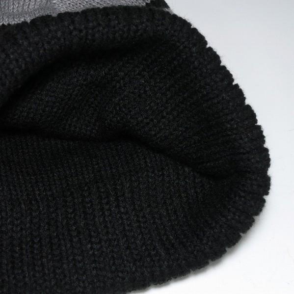 SALE / ミッチェルアンドネス ボンボンニットキャップ レッドウィングス グレー×ブラック / CHAMPIONSHIP KNIT / メンズ レディース | Mitchell&Ness | 05