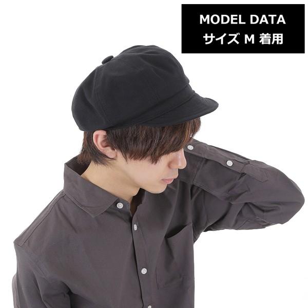 NEW YORK HAT（ニューヨークハット） キャスケット ブラック コットン