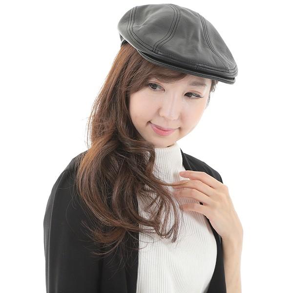 ニューヨークハット NEW YORK HAT ハンチング ブラック ジェニュインレザー 本革 Lamba 1900 #9250 / メンズ レディース｜state｜15