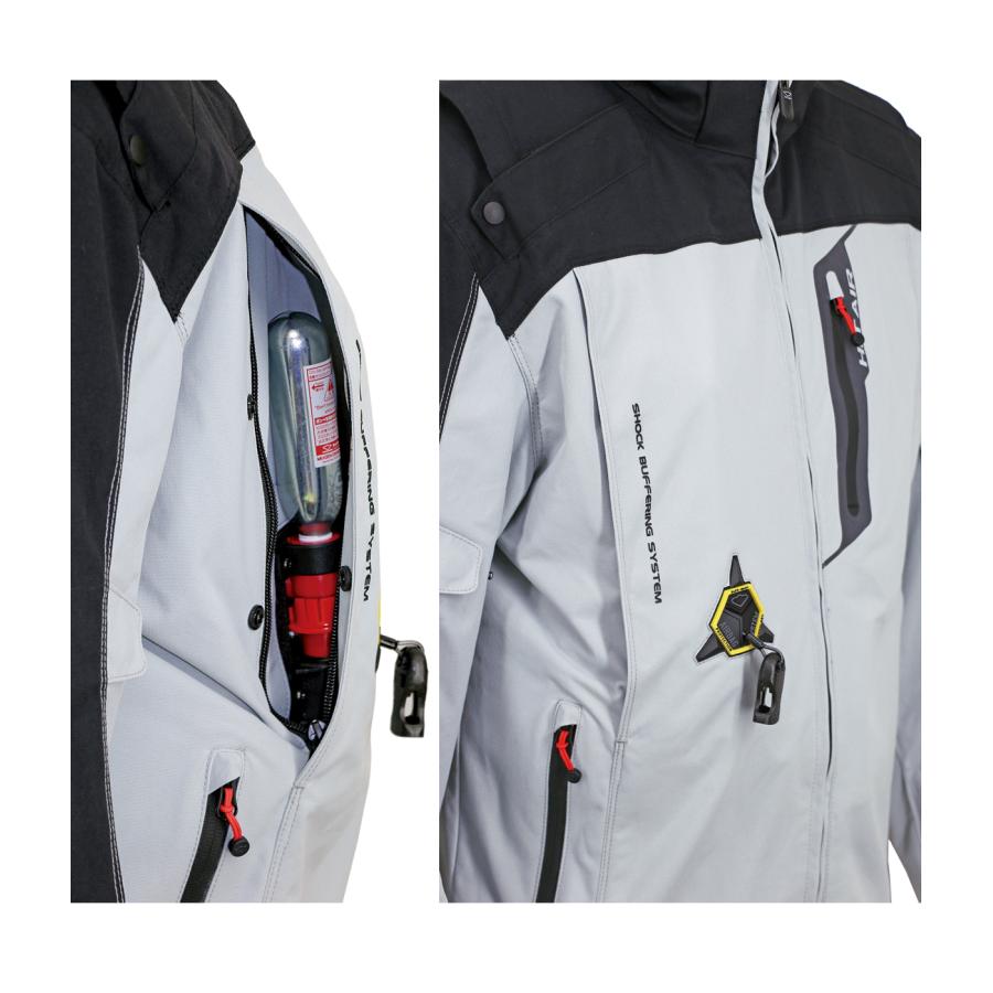 hit-air エアバッグ付きジャケット ヒットエアー HDS : スタテン