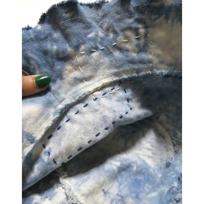 草木染つば広ハット メンズハット レディース つば広ハット レディースコーデ 藍染帽子 サーフハット 紫外線対策 男女兼用 旅行 春夏秋 Dlqx 02 Dlqx 02 J Eighty 通販 Yahoo ショッピング