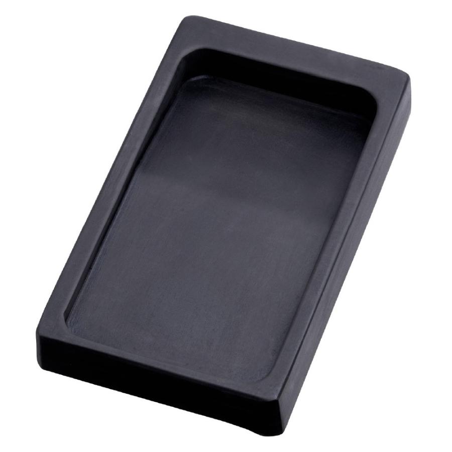 あかしや 本石 天平硯 五三寸 AG-09 すずり 書道用品 習字 書道 小学生