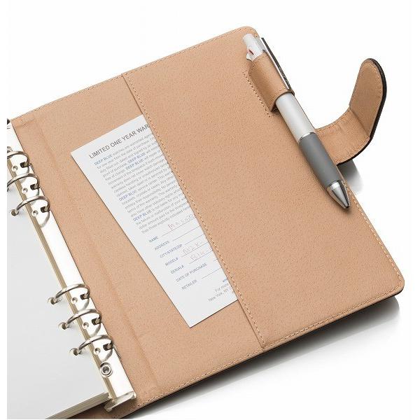 s*k様 A5 6穴バインダーシステム手帳内径19mm マルゴー ペンホルダ A5 6穴バインダーシステム手帳内径19mm マルゴー ペンホルダ ポケット