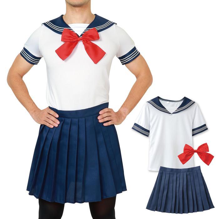 コスプレ　セーラー服一式 Amazon.co.jp: 【コスプレホリック】セーラー服 コスプレ 長袖 紺 S