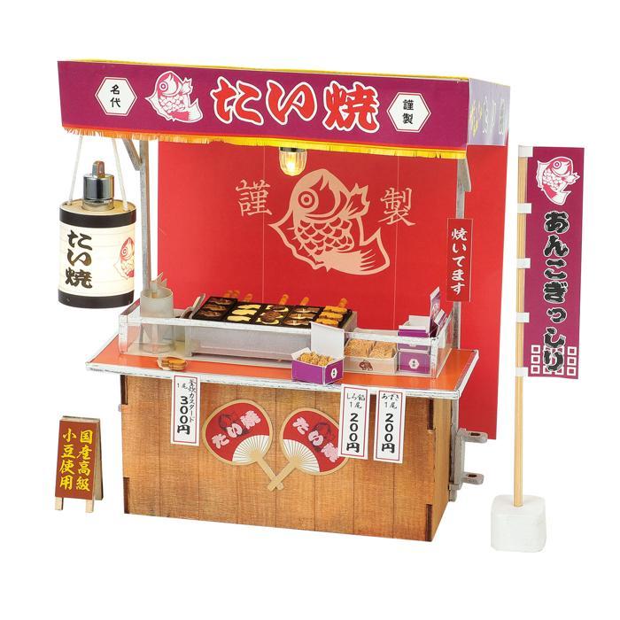 ミニチュア屋台キット たい焼き 58456 屋台 屋台セット ジオラマ 模型