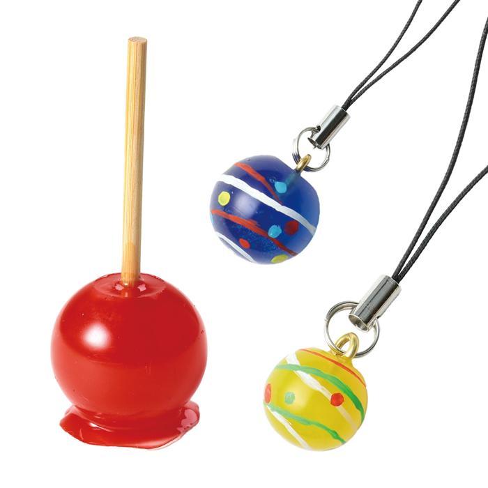 UVレジンクラフトキット りんごあめ＆ヨーヨー 58498 りんご飴