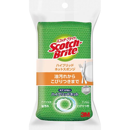 スリーエム ハイブリッドネットスポンジグリーン HBNT-75G : 4547452490493 : ステーショナリーグッズ適格請求書発行登録 ...