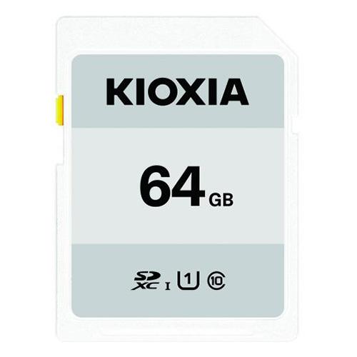 KIOXIA SDメモリーカードKCA-SD064GS : ステーショナリーグッズ適格