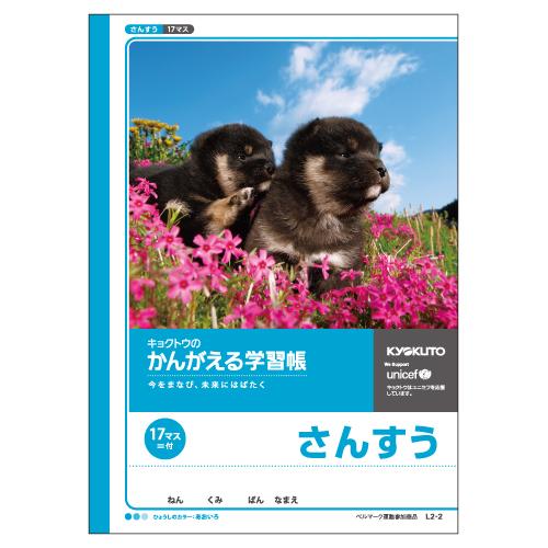 日本ノート（NIPPON NOTE） （キョクトー） かんがえる学習帳 算数17