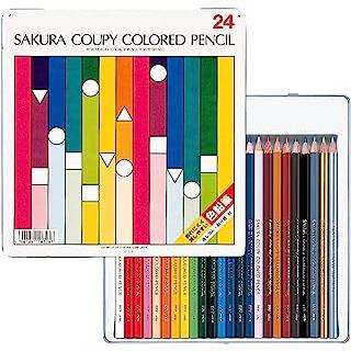 サクラクレパス クーピー色鉛筆24色（スタンダード）PFY24