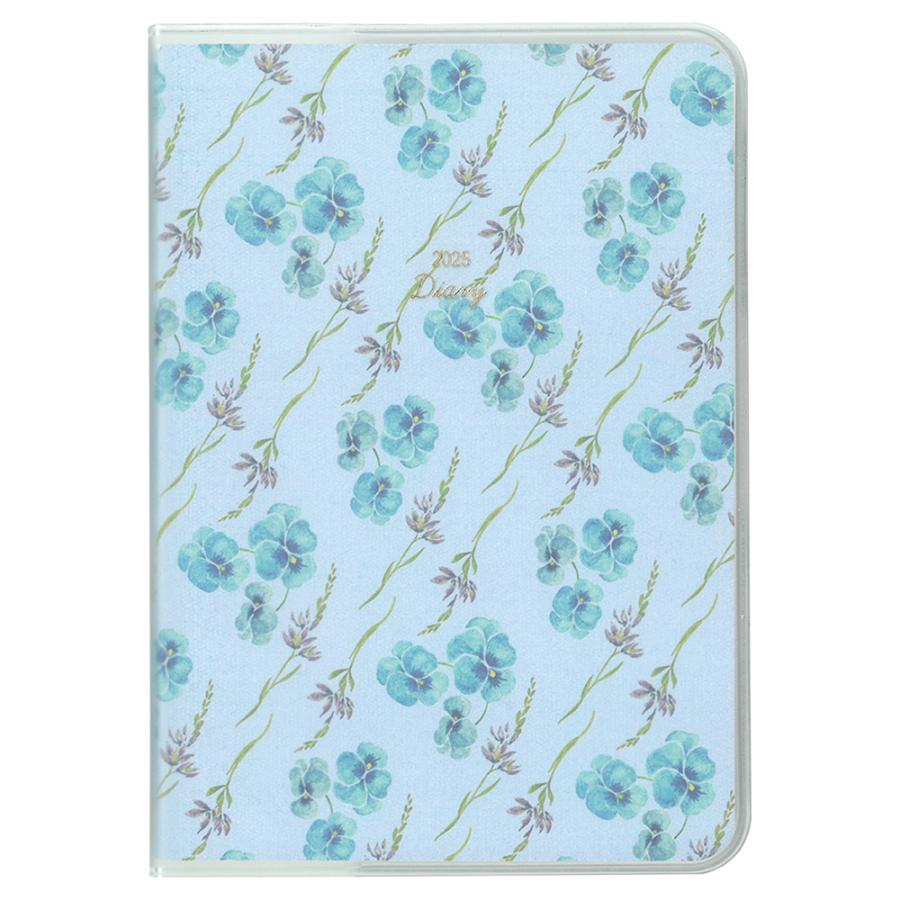 Appoint DIARY ダイゴー 2025 MILL A6 Monthly FLEURS BL E7704 