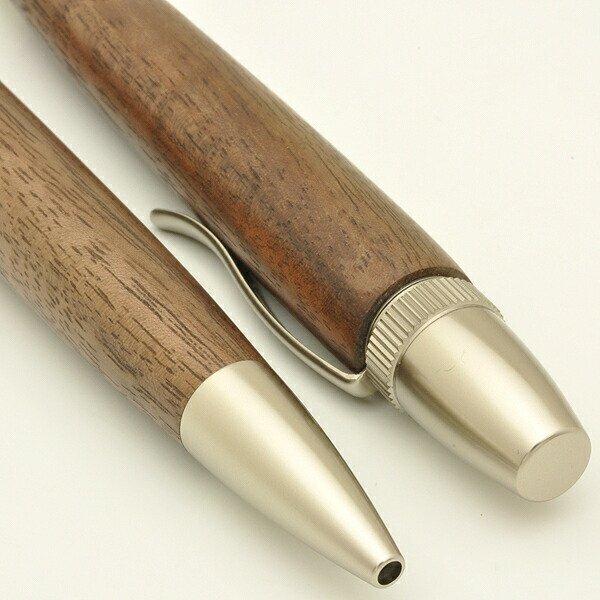 銘木 ボールペン 胡桃 ウォールナット Wood Pen 木製の画像