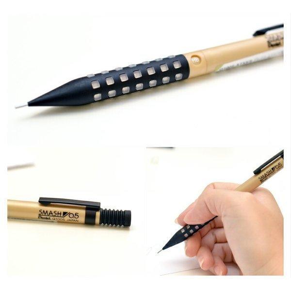ペンテル限定スマッシュ ゴールドブラック クリアブラック 0.5mm kit017ステーショナリーグッズ 通販 Yahoo!ショッピング