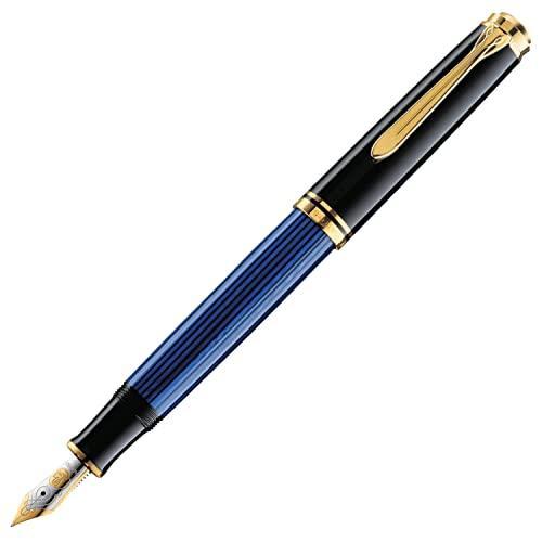 Pelikan 万年筆 スーベレーン M400 ブルーストライプ F【最終価格】 Pelikan（筆記具） ペリカン Pelikan スーベレーン M400 ブルー
