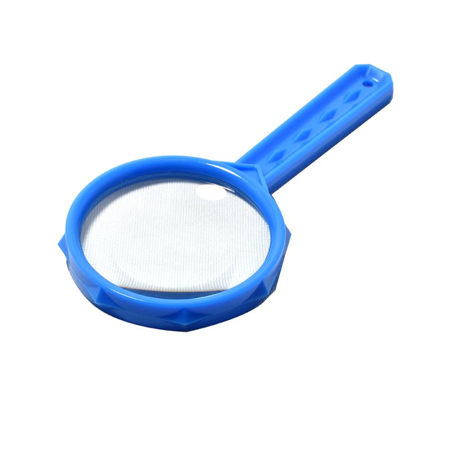 デビカ 学習ルーペ 45ミリ 3.5倍率 学校用 073-208 青 : 文具のしまSP