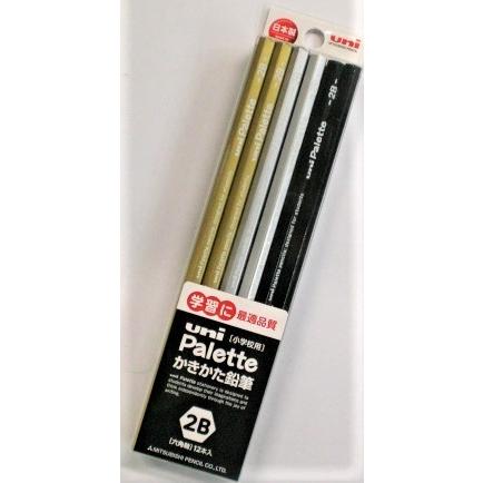三菱鉛筆 かきかた鉛筆 パレット六角 5617 2B｜stationery-shimasp