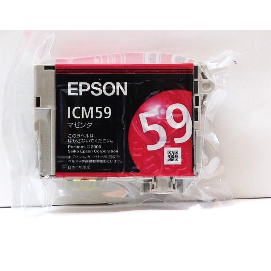エプソン 純正インクカートリッジ ICM59 マゼンタ 推奨期限切れ品