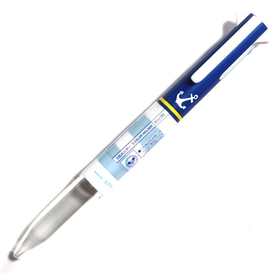 三菱鉛筆 スタイルフィット5色ホルダー UE5H-308DS-D ドナルド : 文具