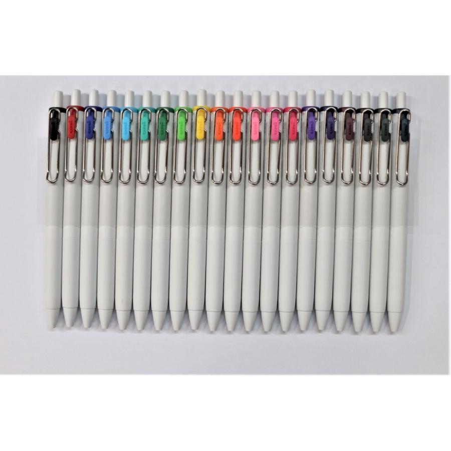 三菱鉛筆 ユニボールワン 0.38ミリ 20色セット オリジナルパック