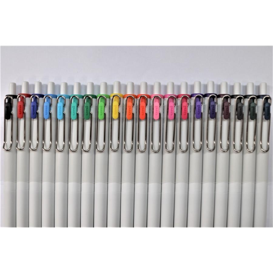 三菱鉛筆 ユニボールワン 0.38ミリ 20色セット オリジナルパック