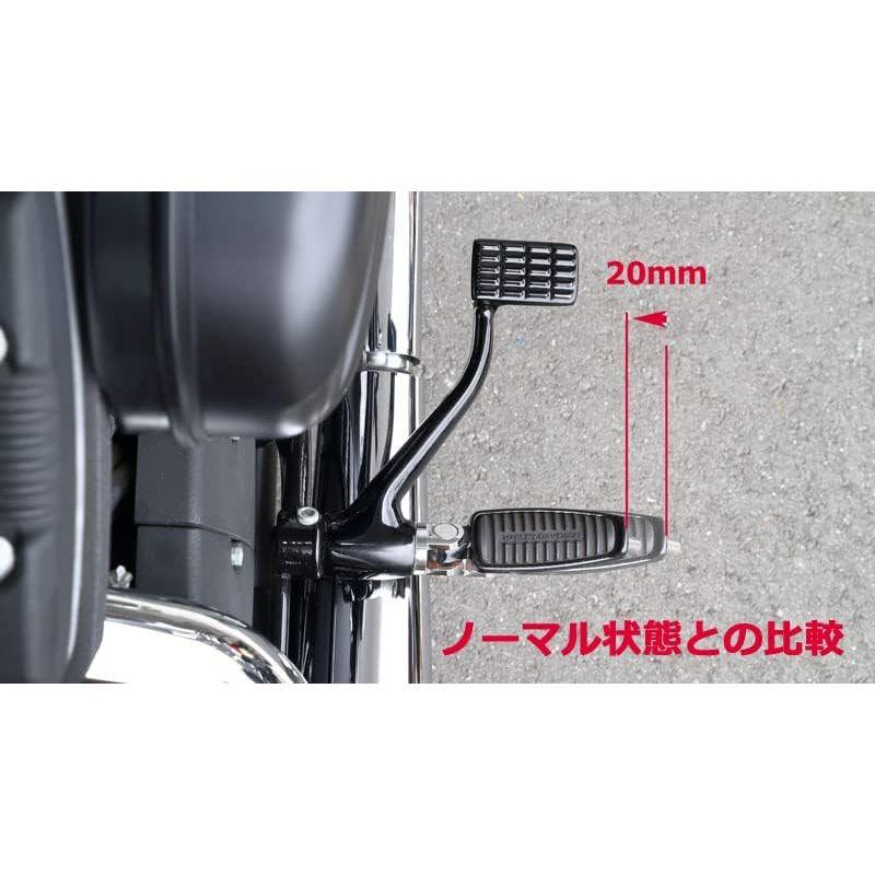 バイク用バックステップ 04y-XL Model バイクパーツ キジマ (kijima) バイク インステップホルダー HD-05286｜stationeryfactory｜02