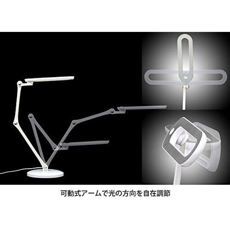 No.8 アルクトゥルスシーライト ジェントス LEDデスクライト ルミリオン S93 明るさ 380ルーメン