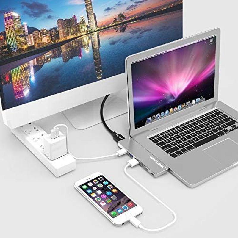 WAVLINK サンダーボルト３ HDMIアダプター デュアル4K シングル5K ディスプレイアダプター Thunderbolt 3 Dua｜stationeryfactory｜13