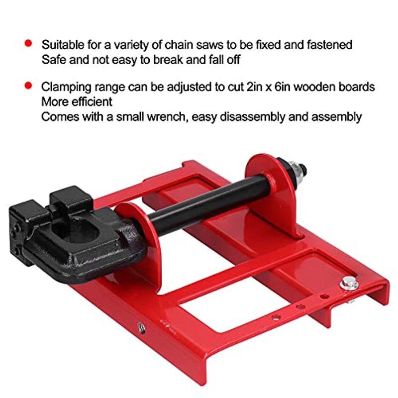 木材チェーンソーアタッチメント、材木切断ガイド、チェーンソーミル、木材切断ガイド、垂直ミニポータブル木材木材フライスアタッチメント｜stationeryfactory｜02