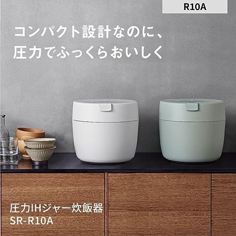 パナソニック 炊飯器 5合 圧力IH コンパクトサイズ ふた食洗機対応 グリーン SR-R10A-G｜stationeryfactory｜12