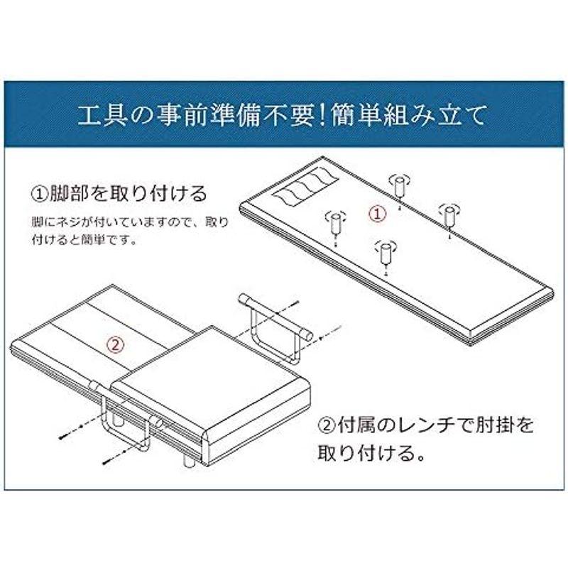 オーエスジェイ(OSJ) ソファベッド 折りたたみ 3WAY ファブリック生地 カウチソファー 幅60 肘付き 一人掛け 二人掛け カウチ｜stationeryfactory｜10